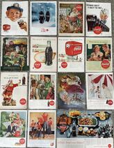 ◆コカコーラ・1940・50・60代年のオリジナル広告16枚セット・ビンテージアメリカ雑誌・Lifeライフ洋書/広告/ポスター_画像1