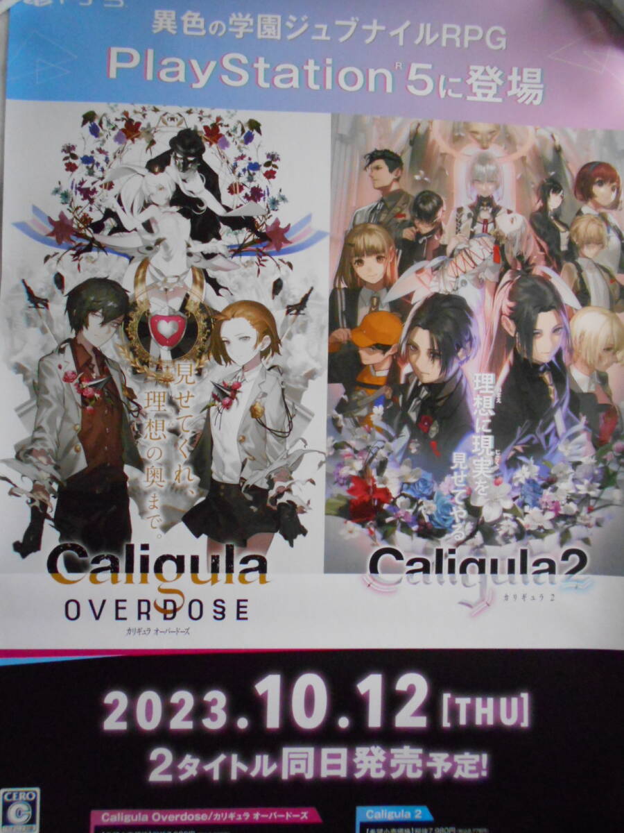 ☆非売品☆ カリギュラオーバードーズ カリギュラ2 販促用B2