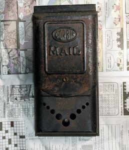 アンティーク メールボックス 1920年代 USA CORBIN アメリカン 郵便受け ビンテージ ガレージ レトロ コレクション