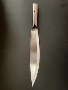 『フクロナガサ　剣鉈　ナイフ 狩猟刀　ナガサ　フクロナガサ　ハンティングナイフ　　マタギ ナイフ 槍 』