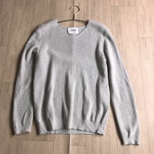 100円スタート♪ BEAUTY&YOUTH ユナイテッドアローズ　コットン×カシミヤ　ニット　セーター