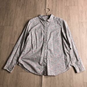 100円スタート☆ Parkes ウエルベック　日本製　LIBERTY リバティ　ブラウス