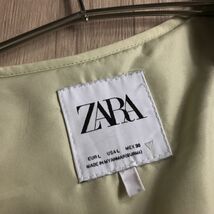 100円スタート☆ ZARA ザラ　キルティング　ノーカラー ジャケット　ジャンパー_画像5