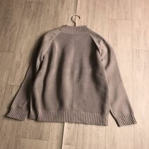 100円スタート☆ 無印良品　MUJI スウェットライク　ニット　_画像5