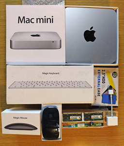 MacMini 2012インテル 4core i7 2.6Ghz 16GB/1TB+Magic Keyboad & Magic Mouse 2