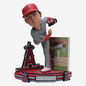 【MS】大谷翔平 米Sports Illustrated 表紙 ピッチング ボブルヘッド人形 世界200個限定 新品箱入り 完売品 バブルヘッド 首振り人形 WBCの画像2