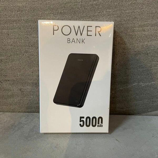 モバイルバッテリー iPhoneモバイルバッテリー 5000mAh 軽量 小型