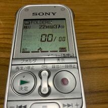 SONY ICレコーダー ICD-AX412Fボイスレコーダー 初期化済み_画像2