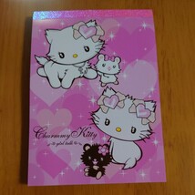 1点限り！激レア★チャーミーキティ【新品】シール付 メモパッド ハート 2008年 CharmmyKitty メモ帳 MEMO サンリオ SANRIO ハローキティ _画像1