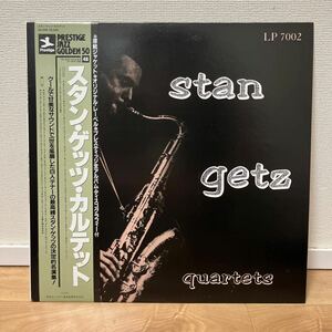 LP STAN GETZ QUARTETS スタン・ゲッツ・カルテット/PRESTIGE-7002