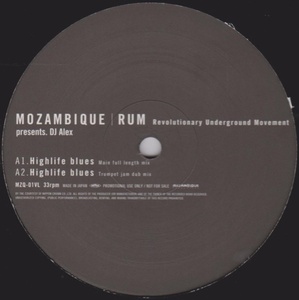 DJ Alex Highlife Blues / Mozambique Recordings MZQ-01VL/ 12インチレコード 中古盤 /House, Deep House