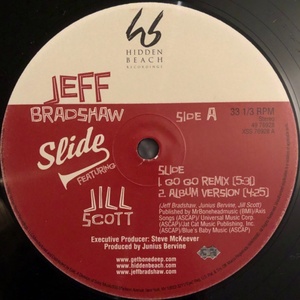 Jeff Bradshaw feat. Jill Scott Slide / Hidden Beach Recordings 49 76928,12インチレコード 中古盤/ Future Jazz, Downtempo