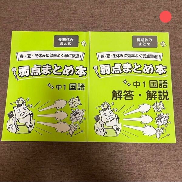 中1 国語 メイトホームスタディ 家庭教師 あすなろ 教材