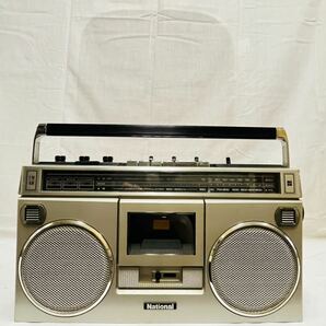 RK-051／National FM -AM FM STEREO RADIO CASSETTE RECORDER 動作未確認品 中古品★の画像1