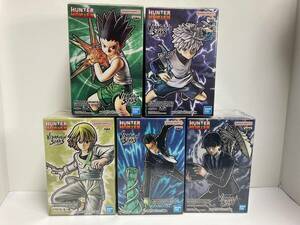 HUNTER×HUNTER★VIBRATION STARS ゴン キルア クラピカ レオリオ クロロ 5種セット ハンターハンター