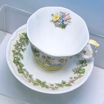 ☆ ロイヤルドルトン ブランブリーヘッジ SPRING カップ ソーサー 1983 Royal Doulton _画像5