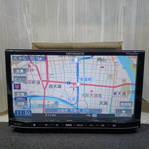 カロッツェリア AVIC-MRZ07 メモリーナビ 2011年 第2版 CD DVD ワンセグ ブルートゥース[ハンズフリーマイク欠品] SD USB carrozzeria