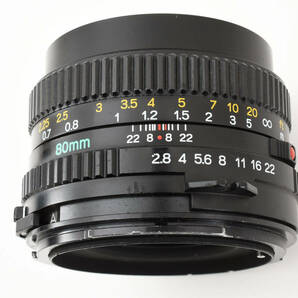 【良級】 マミヤ MAMIYA-SEKOR C 80mm F2.8 N for M645 セコールC 645用 単焦点レンズ 中判カメラ 【動作確認済み】 #5522の画像8