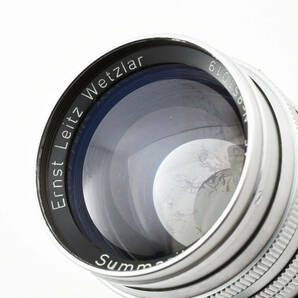 【外観美品】 Leica ライカ Summarit ズマリット 50mm F1.5 Lマウント Germany 単焦点レンズ 【現状品】#5515の画像10