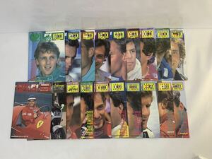 *3316 GPX F-1 / 1989 year issue 6 pcs. +α 9 pcs. set all 19 pcs. set magazine that time thing 