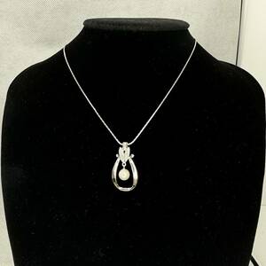 MIKIMOTO ミキモト パールネックレス アクセサリー SV シルバー 本真珠 アコヤ真珠 パール 約7mm