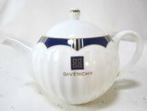 【未使用】GIVENCHY ジバンシー 茶器セット 湯呑 5客セット 急須 ティーポット ティーカップ 元箱付 (5213)_画像5