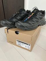 【極美品】SALOMON サロモン XT-6 ADV Black スニーカー 26.5cm_画像1