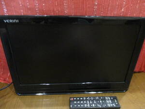 ■VERINI 液晶デジタルテレビ・TLD-19S2210B・ 2010年製★リモコン付　※訳あり