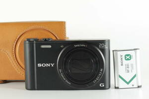 ★極上美品★ SONY ソニー Cyber-shot DSC-WX350 ブラック ★動作OK★#12672