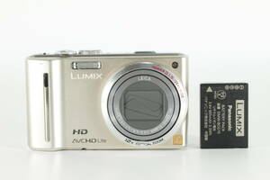 ★実用美品★ Panasonic パナソニック LUMIX DMC-TZ10 ゴールド ★動作OK、バッテリー付き★#12686