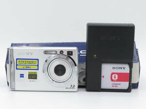 ★実用美品★ SONY ソニー DSC-W80 ★動作OK、バッテリー付き★#i178