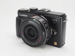 ★実用美品★ Panasonic パナソニック LUMIX DMC-GX1 + VARIO 14-42mm F3.5-5.6 ★動作OK、バッテリー付き★＠3188