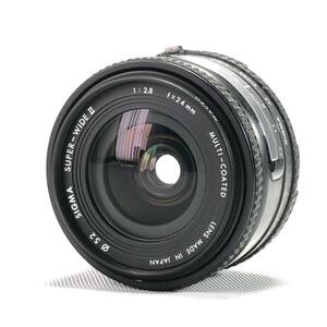 SIGMA SUPER-WIDE II 24mm F2.8 MULTI-COATED シグマ ニコン Fマウント 現状販売品 24C ヱOA4b