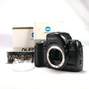 MINOLTA α 807si ミノルタ フィルム 一眼レフ カメラ 良品 24C ヱOA4a