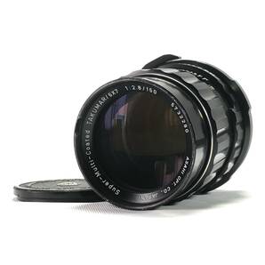 旭光学 Super Multi Coated TAKUMAR 6×7 150mm F2.8 ペンタックス 67マウント 並品 24C ヱOA4gの画像1