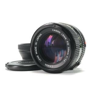 Canon New FD 50mm F1.4 キヤノン NFD 並品 24C ヱOA4eの画像1