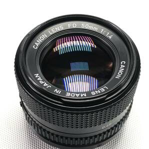 Canon New FD 50mm F1.4 キヤノン NFD 並品 24C ヱOA4eの画像3