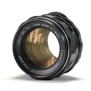 旭光学 Super Takumar 50mm F1.4 ペンタックス M42マウント ジャンク品 24C ヱOA4b