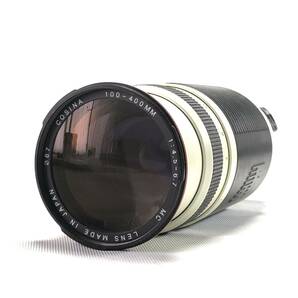 COSINA 100-400mm F4.5-6.7 MC コシナ キヤノン EFマウント 現状販売品 24C ヱOA4bの画像1