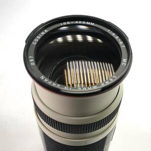 COSINA 100-400mm F4.5-6.7 MC コシナ キヤノン EFマウント 現状販売品 24C ヱOA4bの画像3