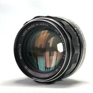 MINOLTA MC ROKKOR-PF 58mm F1.4 ミノルタ SRマウント 現状販売品 24C ヱOA4h