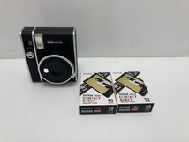 下松)FUJIFILM 富士フイルム インスタントカメラ instax mini 40 チェキ ブラック 黒 ◆★F240323R04A MC23A_画像1