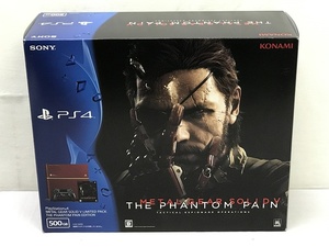 カメ)PS4 プレイステーション4本体 メタルギアソリッド5 LIMITED PACK THE PHANTOM PAIN EDITION 動作確認済 ◆T2403032 MC22B