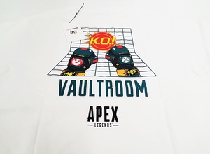 下松)【未使用】APEX LEGENDS×vaultroom エーペックス×ボルトルーム PATHFINDER TEE Tシャツ ホワイト L ◆N2403062 MC21A