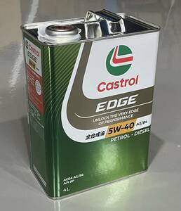 カストロール エッジ チタニウム 5w-40 4L/1缶 EDGE TITANIUM 全合成油 5w40
