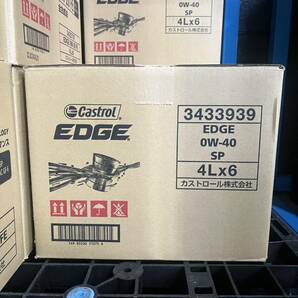 全国送料無料！！カストロール エッジ チタニウム 0w40 4Lワンケース EDGE TITANIUM 6 缶入り 全合成油 チタンの画像1