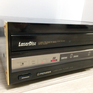 中古品 レーザーディスクプレーヤー ld-s1 pioneer PIONEER LDプレーヤー レーザーディスク 音響機器 オーディオ LaserDisc Deckの画像3