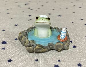 コポー 温泉カエル 新品 copeau コポタロウ コポミ くまたん かえる カエル クマ 置物 廃盤 レア