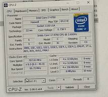 ASRock H97 Pro4 Intel Core i7 4790 メモリ16GBマザーボード CPU セット LGA1150_画像4