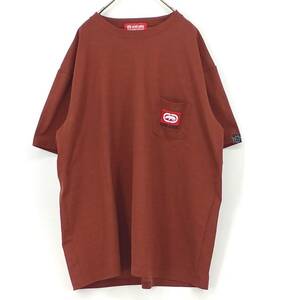 3L ecko unltd Tシャツ テラコッタ ブラウン 半袖 リユース ultramto ts1865